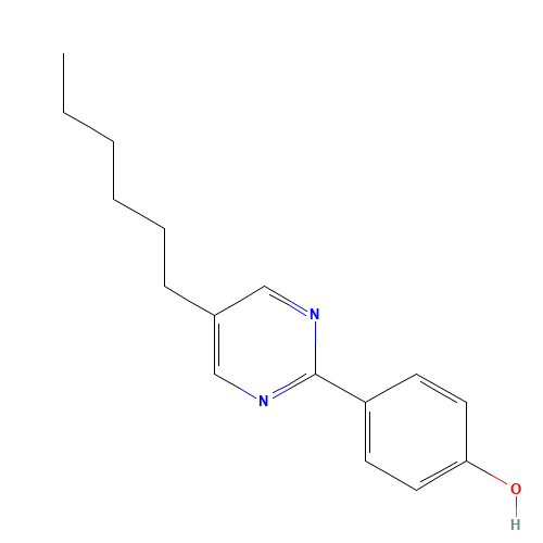 4-(5-hexyl-1H-pyrimidin-2-ylidene)cyclohexa-2,5-dien-1-one (CAS: 58415-61-5) - Related Chemical Product