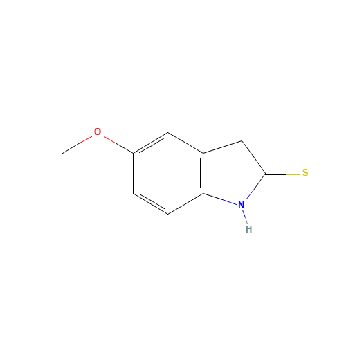 5-methoxy-1,3-dihydroindole-2-thione (CAS: 73424-96-1) - Related Chemical Product