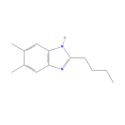2-butyl-5,6-dimethyl-1H-benzimidazole (CAS: 82326-43-0) - Related Chemical Product