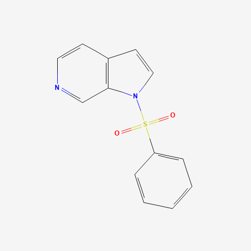 1-(benzenesulfonyl)pyrrolo[2,3-c]pyridine (CAS: 867034-27-3) - Chemical Structure and Molecular Formula 