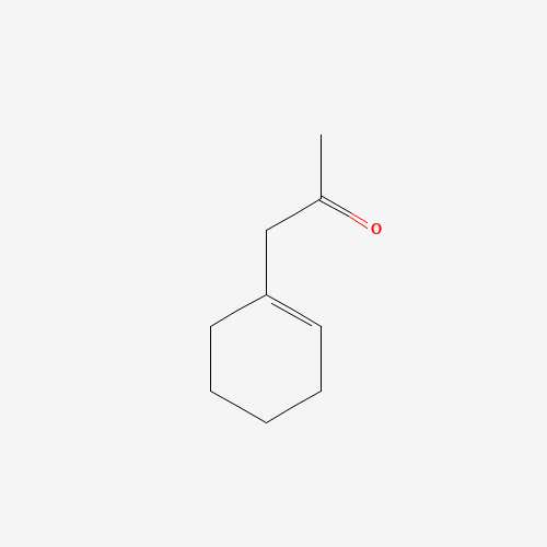 1-(cyclohexen-1-yl)propan-2-one (CAS: 768-50-3) - Chemical Structure and Molecular Formula 