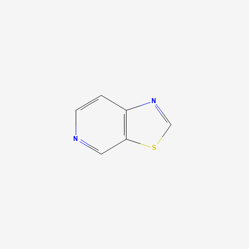 [1,3]thiazolo[5,4-c]pyridine (CAS: 273-70-1) - Chemical Structure and Molecular Formula 
