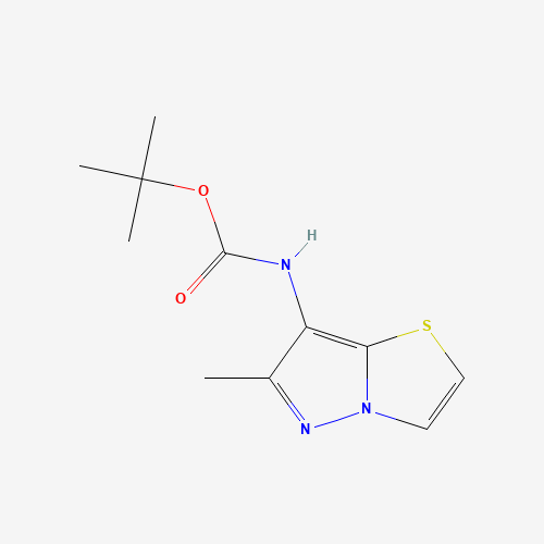 tert-butyl N-(6-methylpyrazolo[5,1-b][1,3]thiazol-7-yl)carbamate (CAS: 1290127-79-5) - Related Chemical Product