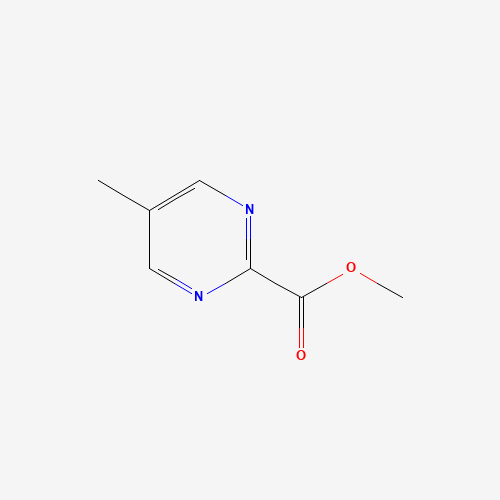methyl 5-methylpyrimidine-2-carboxylate (CAS: 76196-80-0) - Chemical Structure and Molecular Formula 