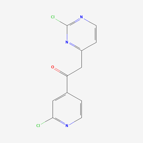 1-(2-chloropyridin-4-yl)-2-(2-chloropyrimidin-4-yl)ethanone (CAS: 1126431-54-6) - Related Chemical Product