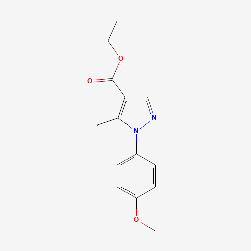 ethyl 1-(4-methoxyphenyl)-5-methylpyrazole-4-carboxylate (CAS: 187998-66-9) - Related Chemical Product