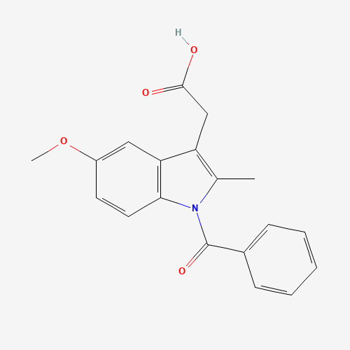 2-(1-benzoyl-5-methoxy-2-methylindol-3-yl)acetic acid (CAS: 1601-19-0) - Related Chemical Product