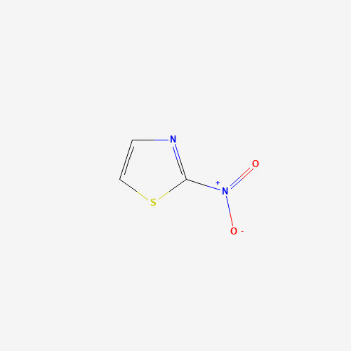 2-nitro-1,3-thiazole (CAS: 1606-76-4) - Chemical Structure and Molecular Formula 