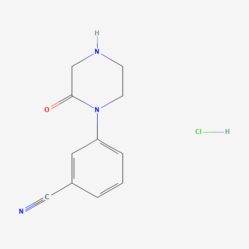 3-(2-oxopiperazin-1-yl)benzonitrile;hydrochloride (CAS: 1284250-03-8) - Related Chemical Product