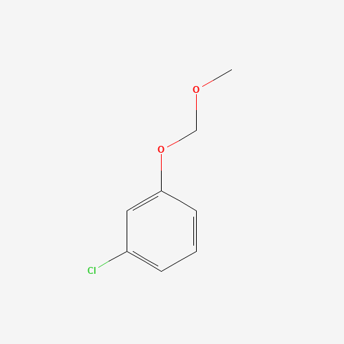 1-chloro-3-(methoxymethoxy)benzene (CAS: 91105-99-6) - Chemical Structure and Molecular Formula 