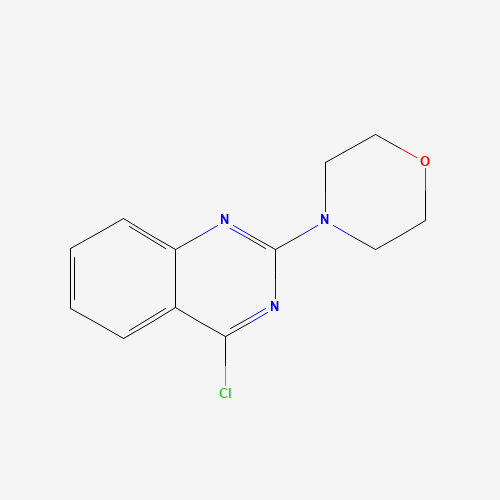 4-(4-chloroquinazolin-2-yl)morpholine (CAS: 39216-67-6) - Chemical Structure and Molecular Formula 