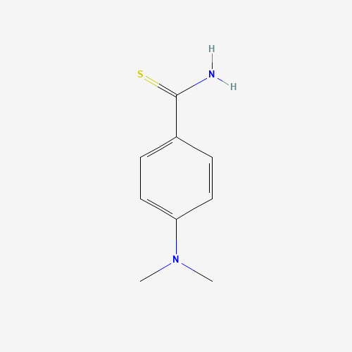 4-(dimethylamino)benzenecarbothioamide (CAS: 4714-69-6) - Chemical Structure and Molecular Formula 