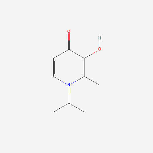 3-hydroxy-2-methyl-1-propan-2-ylpyridin-4-one (CAS: 30652-14-3) - Chemical Structure and Molecular Formula 