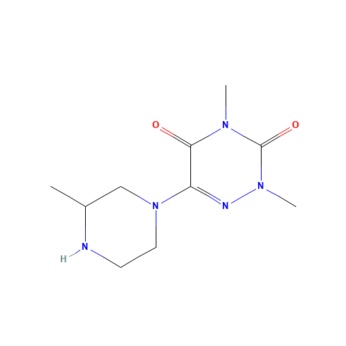 2,4-dimethyl-6-(3-methylpiperazin-1-yl)-1,2,4-triazine-3,5-dione (CAS: 1206515-99-2) - Related Chemical Product