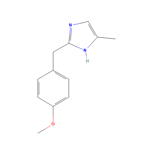 2-[(4-methoxyphenyl)methyl]-5-methyl-1H-imidazole (CAS: 102151-85-9) - Related Chemical Product