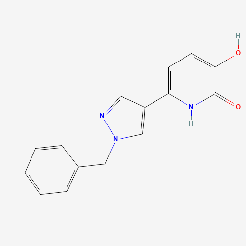 6-(1-benzylpyrazol-4-yl)-3-hydroxy-1H-pyridin-2-one (CAS: 1333146-80-7) - Related Chemical Product