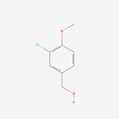 (3-chloro-4-methoxyphenyl)methanol (CAS: 14503-45-8) - Chemical Structure and Molecular Formula 