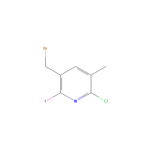 5-(bromomethyl)-2-chloro-6-iodo-3-methylpyridine (CAS: 1043870-53-6) - Related Chemical Product