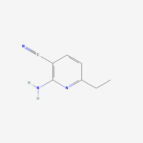 2-amino-6-ethylpyridine-3-carbonitrile (CAS: 1026039-54-2) - Chemical Structure and Molecular Formula 