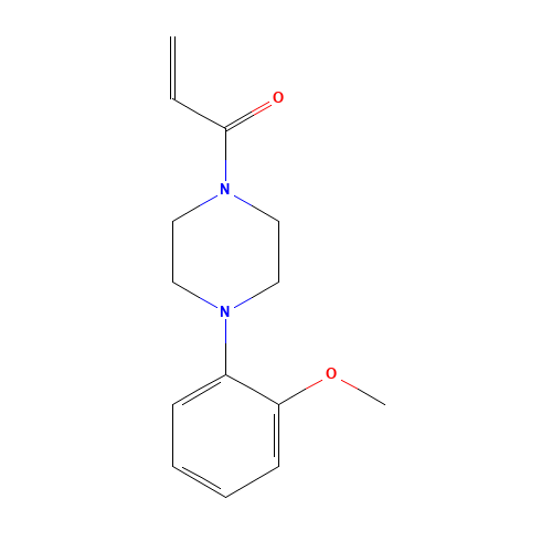 1-[4-(2-methoxyphenyl)piperazin-1-yl]prop-2-en-1-one (CAS: 21057-24-9) - Related Chemical Product