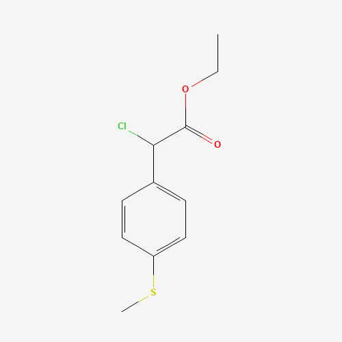 ethyl 2-chloro-2-(4-methylsulfanylphenyl)acetate (CAS: 1248997-17-2) - Related Chemical Product