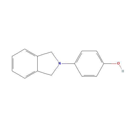 4-(1,3-dihydroisoindol-2-yl)phenol (CAS: 41790-54-9) - Related Chemical Product