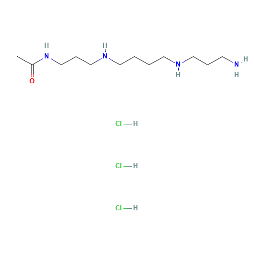 N-[3-[4-(3-aminopropylamino)butylamino]propyl]acetamide;trihydrochloride (CAS: 77928-70-2) - Related Chemical Product