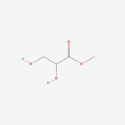 methyl 2,3-dihydroxypropanoate (CAS: 615-34-9) - Chemical Structure and Molecular Formula 