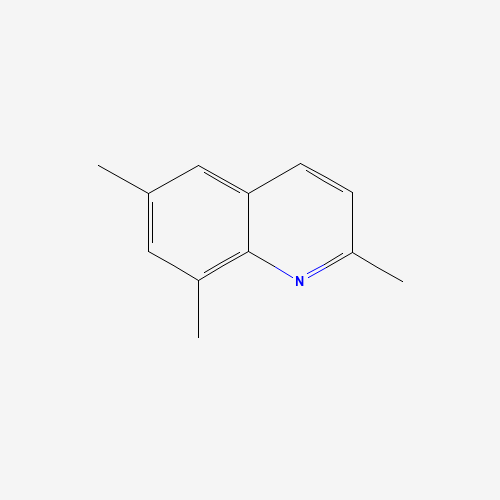 2,6,8-trimethylquinoline (CAS: 2243-90-5) - Chemical Structure and Molecular Formula 