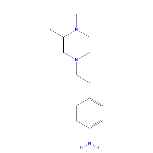 4-[2-(3,4-dimethylpiperazin-1-yl)ethyl]aniline (CAS: 837422-04-5) - Related Chemical Product