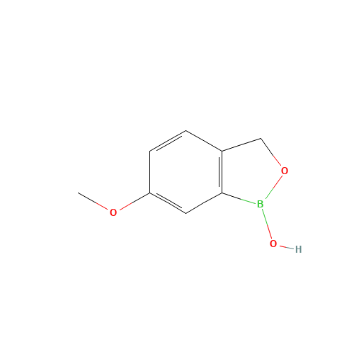 1-hydroxy-6-methoxy-3H-2,1-benzoxaborole (CAS: 947163-26-0) - Related Chemical Product