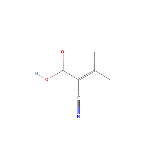 2-cyano-3-methylbut-2-enoic acid (CAS: 759-21-7) - Related Chemical Product