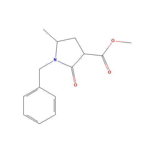 methyl 1-benzyl-5-methyl-2-oxopyrrolidine-3-carboxylate (CAS: 1224433-85-5) - Related Chemical Product