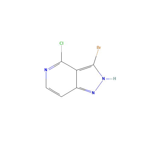 3-bromo-4-chloro-2H-pyrazolo[4,3-c]pyridine (CAS: 1246349-99-4) - Related Chemical Product