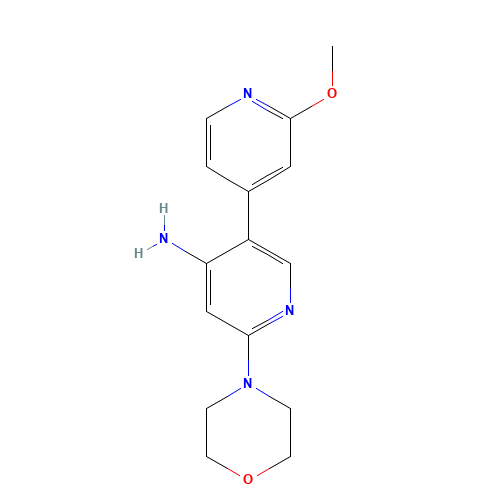 5-(2-methoxypyridin-4-yl)-2-morpholin-4-ylpyridin-4-amine (CAS: 1354288-45-1) - Related Chemical Product