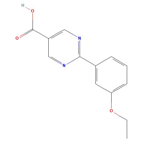 2-(3-ethoxyphenyl)pyrimidine-5-carboxylic acid (CAS: 1192155-04-6) - Related Chemical Product