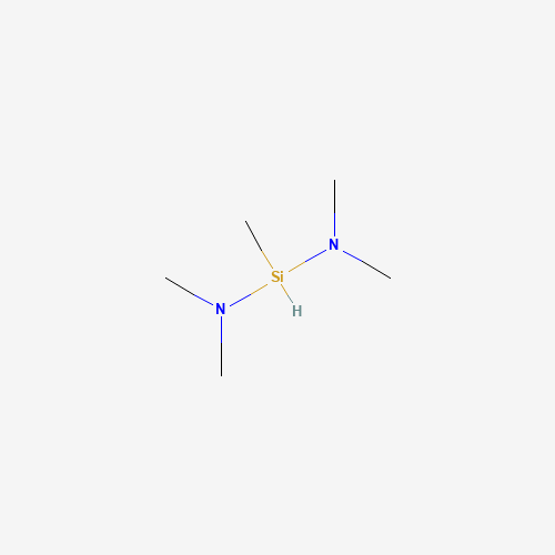 bis(dimethylamino)-methylsilicon (CAS: 22705-33-5) - Chemical Structure and Molecular Formula 