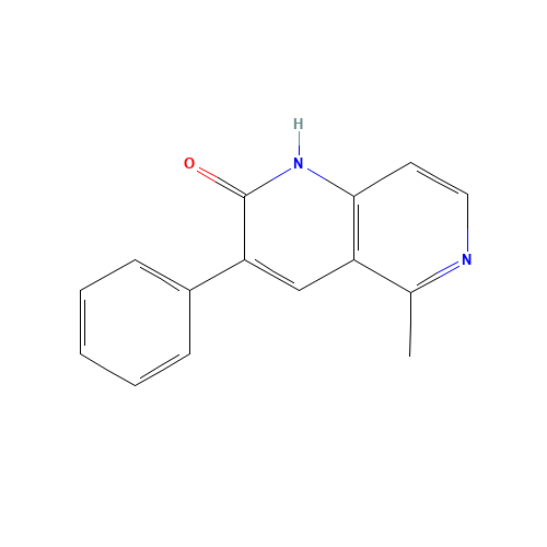 5-methyl-3-phenyl-1H-1,6-naphthyridin-2-one (CAS: 1238324-07-6) - Related Chemical Product