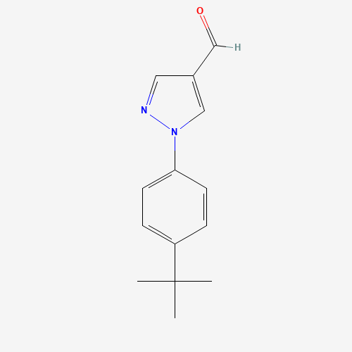 1-(4-tert-butylphenyl)pyrazole-4-carbaldehyde (CAS: 343604-40-0) - Related Chemical Product