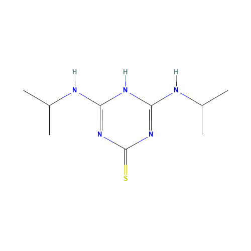 2,6-bis(propan-2-ylamino)-1H-1,3,5-triazine-4-thione (CAS: 5133-47-1) - Related Chemical Product
