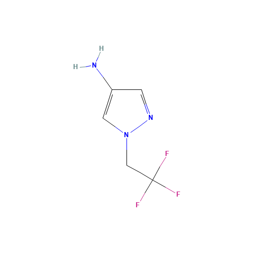 1-(2,2,2-trifluoroethyl)pyrazol-4-amine (CAS: 919278-39-0) - Related Chemical Product