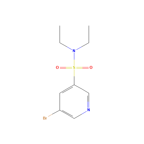 5-bromo-N,N-diethylpyridine-3-sulfonamide (CAS: 62009-37-4) - Related Chemical Product