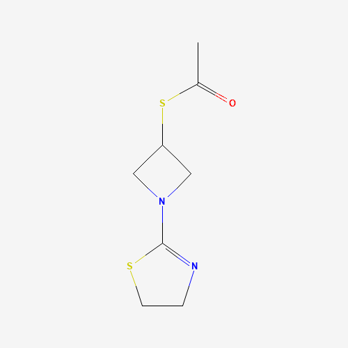 S-[1-(4,5-dihydro-1,3-thiazol-2-yl)azetidin-3-yl] ethanethioate (CAS: 161715-28-2) - Related Chemical Product