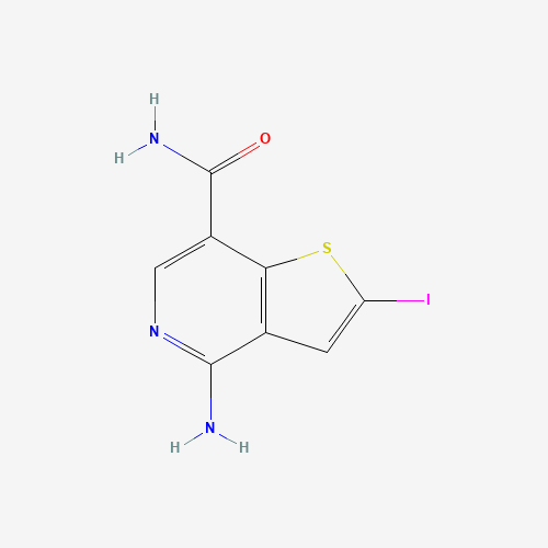 4-amino-2-iodothieno[3,2-c]pyridine-7-carboxamide (CAS: 690635-54-2) - Related Chemical Product