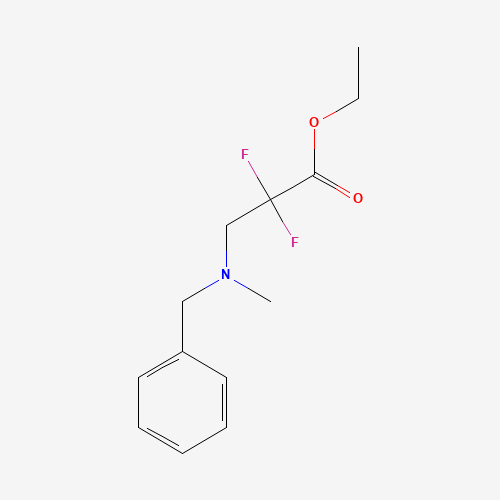 ethyl 3-[benzyl(methyl)amino]-2,2-difluoropropanoate (CAS: 1346597-47-4) - Related Chemical Product