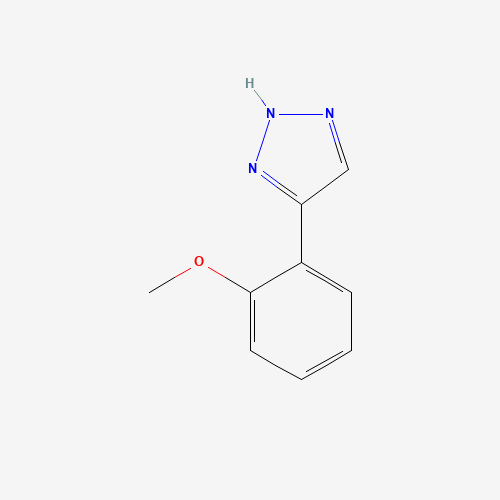 4-(2-methoxyphenyl)-2H-triazole (CAS: 369363-77-9) - Chemical Structure and Molecular Formula 