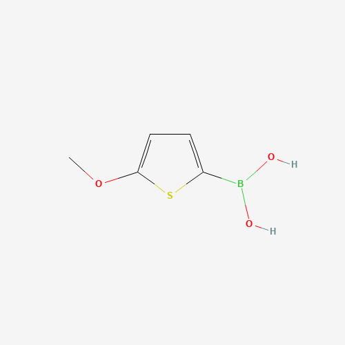 (5-methoxythiophen-2-yl)boronic acid (CAS: 162607-21-8) - Chemical Structure and Molecular Formula 