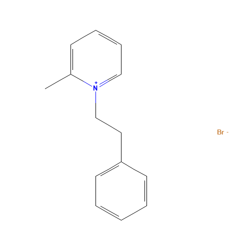 2-methyl-1-(2-phenylethyl)pyridin-1-ium;bromide (CAS: 10551-21-0) - Related Chemical Product