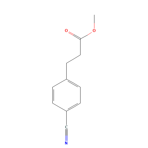 methyl 3-(4-cyanophenyl)propanoate (CAS: 75567-85-0) - Related Chemical Product