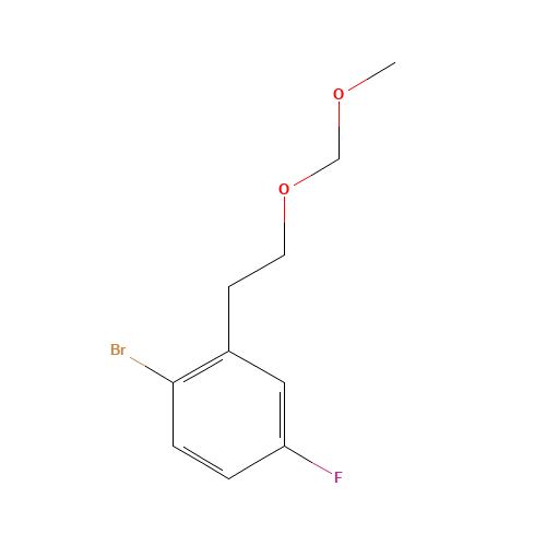 1-bromo-4-fluoro-2-[2-(methoxymethoxy)ethyl]benzene (CAS: 905710-82-9) - Related Chemical Product